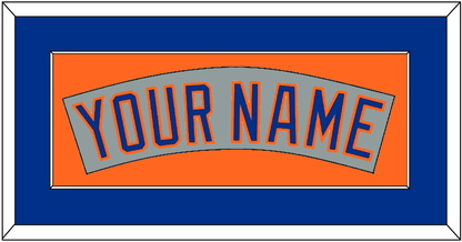 New York Nameplate - Road Gray (1982-1986) - Essential Tier 3