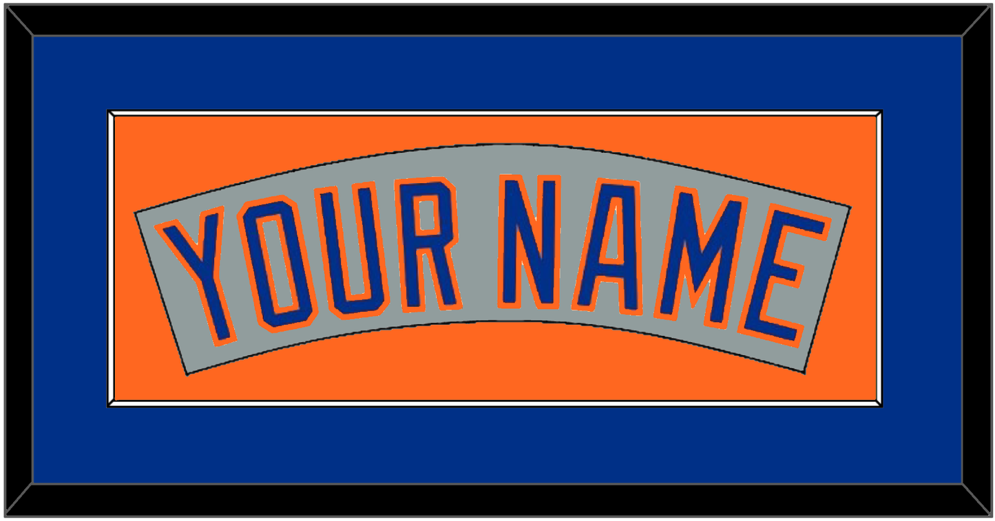 New York Nameplate - Road Gray (1982-1986) - Essential Tier 3