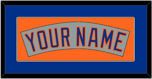 New York Nameplate - Road Gray (1982-1986) - Essential Tier 3