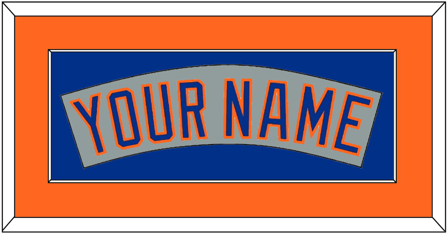 New York Nameplate - Road Gray (1982-1986) - Essential Tier 4