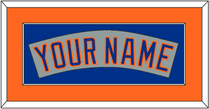 New York Nameplate - Road Gray (1982-1986) - Essential Tier 4