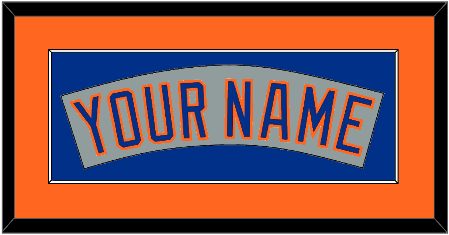 New York Nameplate - Road Gray (1982-1986) - Essential Tier 4