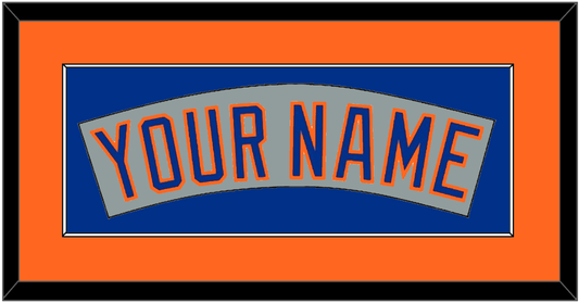 New York Nameplate - Road Gray (1982-1986) - Essential Tier 4