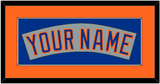 New York Nameplate - Road Gray (1982-1986) - Single Mat 4