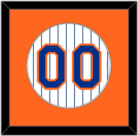 New York Number - Home Pinstripes (1983-1990) - Essential Tier 2