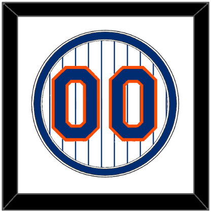 New York Number - Home Pinstripes - Signature Tier 1