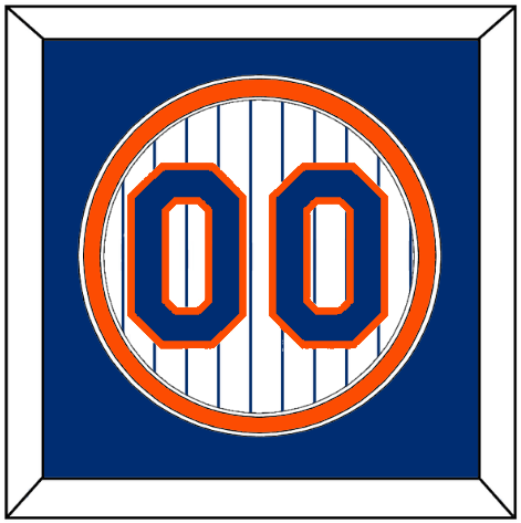 New York Number - Home Pinstripes - Signature Tier 3