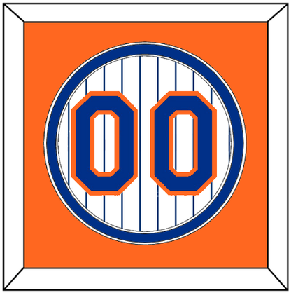 New York Number - Home Pinstripes (1983-1990) - Signature Tier 4