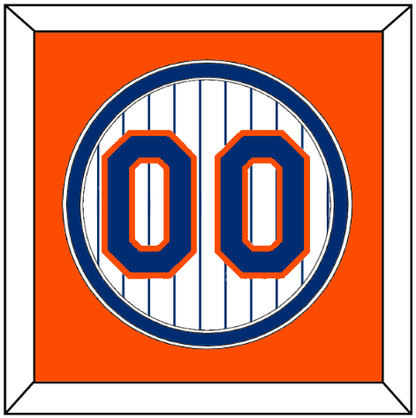 New York Number - Home Pinstripes - Signature Tier 4