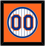 New York Number - Home Pinstripes (1983-1990) - Double Mat 4