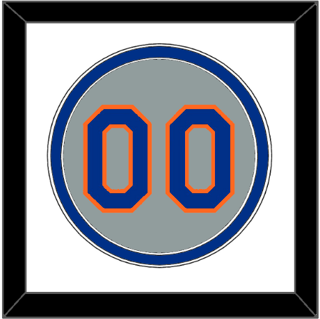 New York Number - Road Gray (1982-1986) - Signature Tier 1