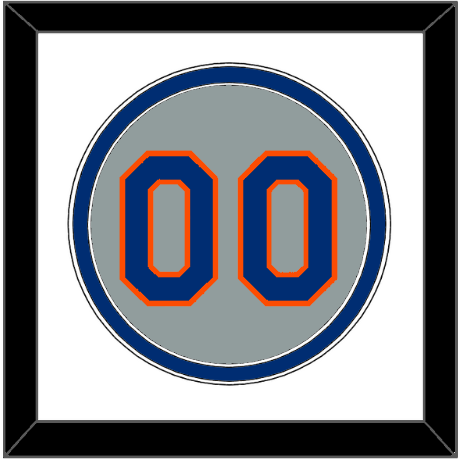 New York Number - Road Gray - Signature Tier 1