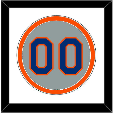 New York Number - Road Gray - Signature Tier 2