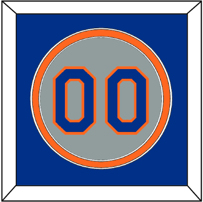 New York Number - Road Gray (1982-1986) - Signature Tier 3