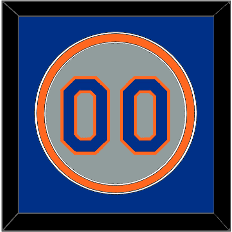 New York Number - Road Gray (1982-1986) - Signature Tier 3