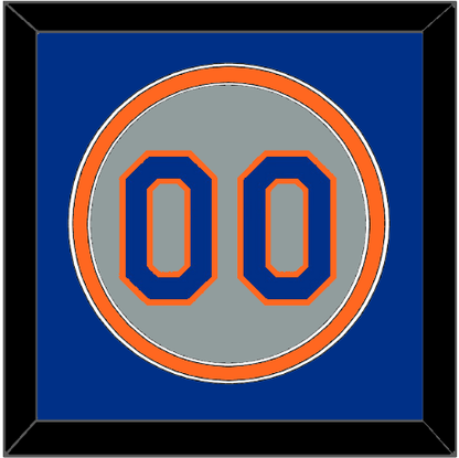 New York Number - Road Gray (1982-1986) - Signature Tier 3