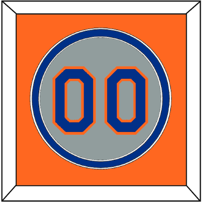 New York Number - Road Gray (1982-1986) - Signature Tier 4