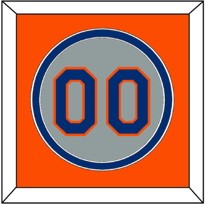 New York Number - Road Gray - Signature Tier 4