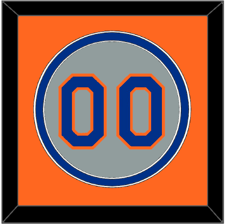 New York Number - Road Gray (1982-1986) - Signature Tier 4