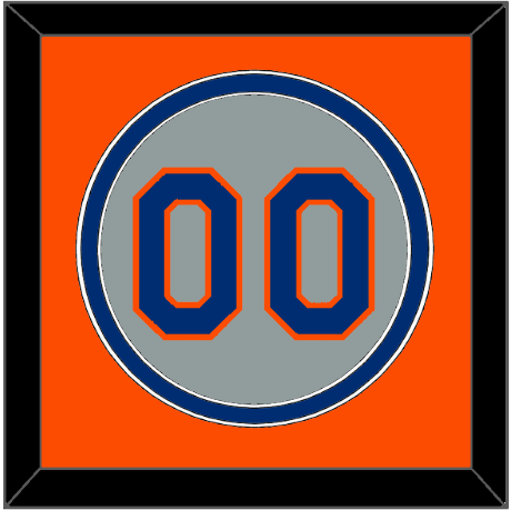 New York Number - Road Gray - Signature Tier 4