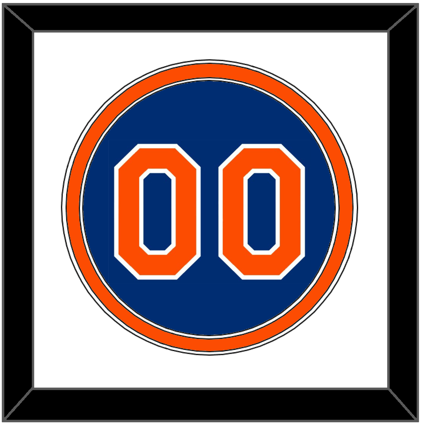 New York Number - Alternate Home Blue - Signature Tier 1