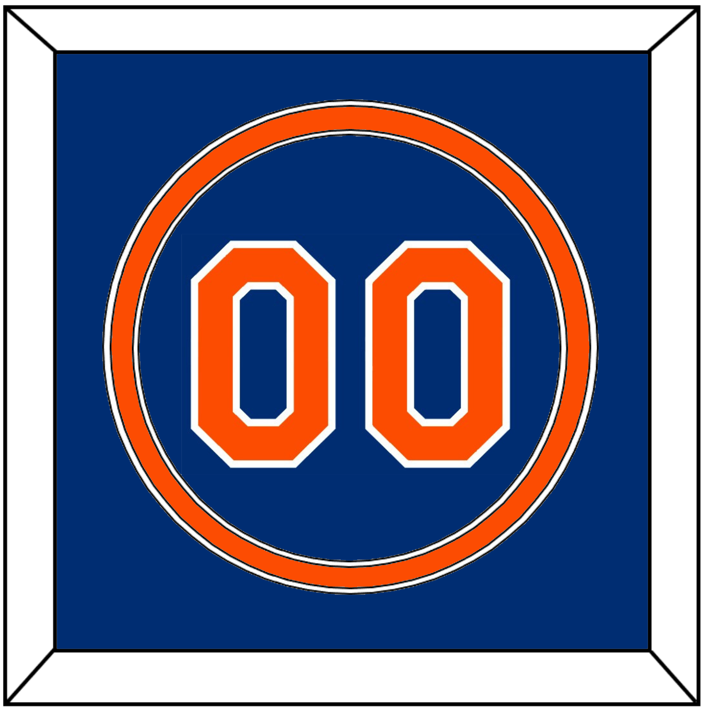 New York Number - Alternate Home Blue - Signature Tier 2