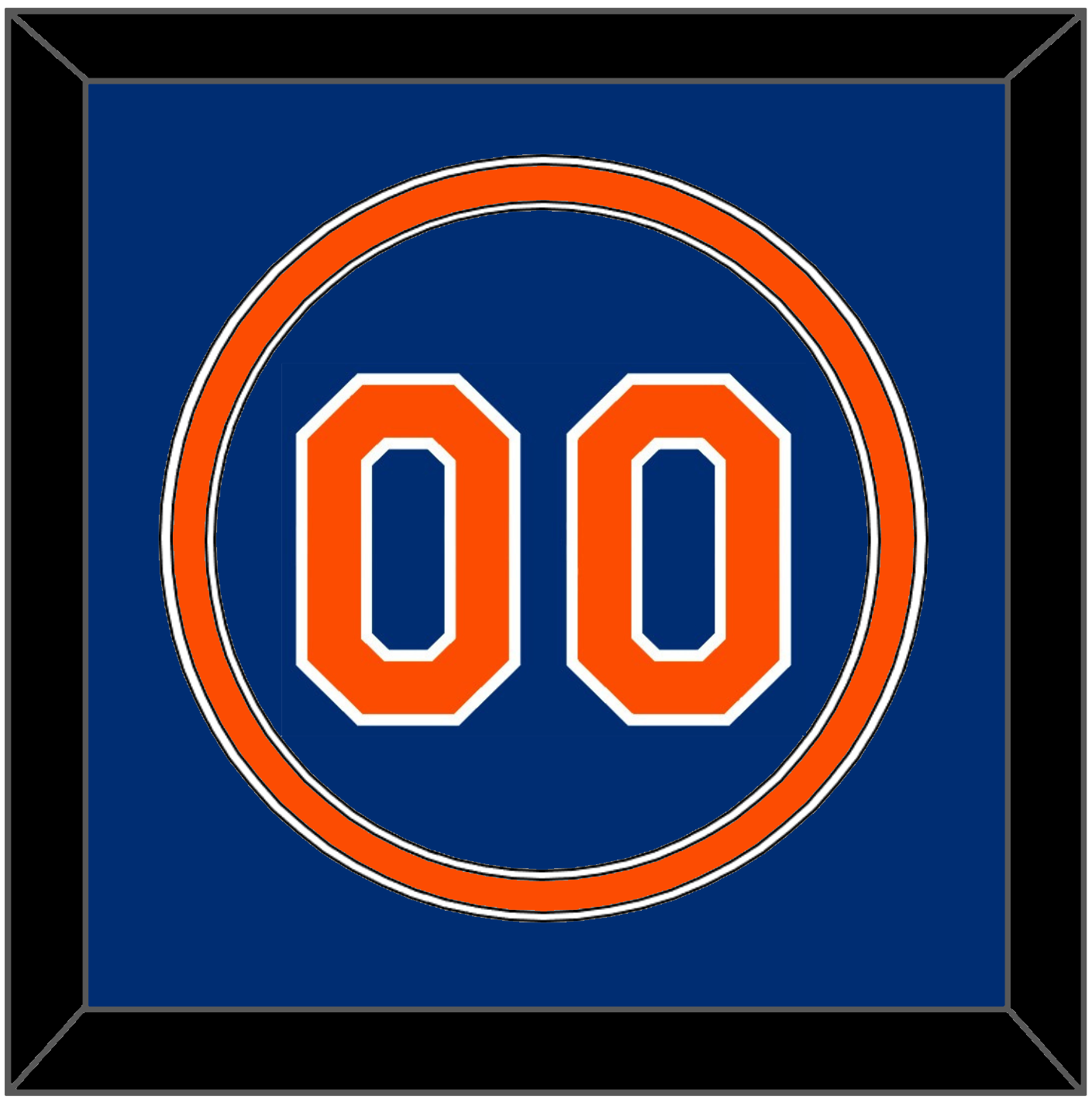 New York Number - Alternate Home Blue - Signature Tier 2