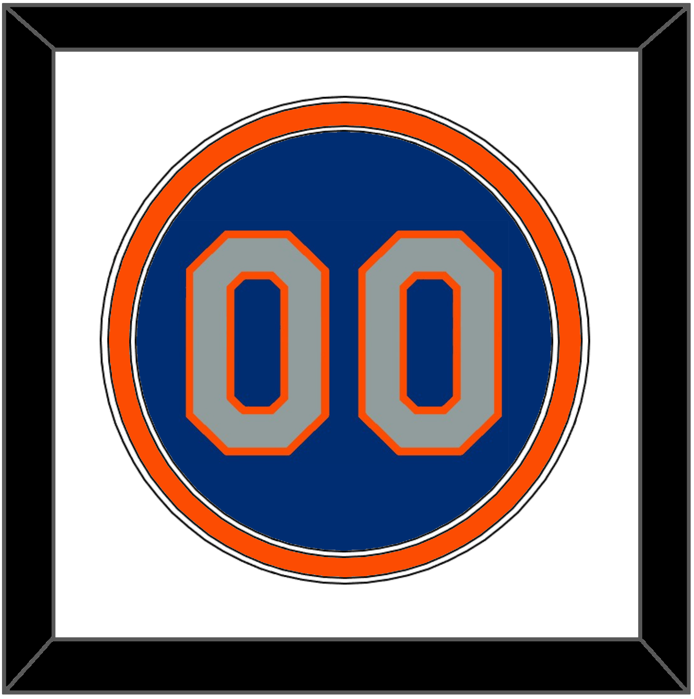 New York Number - Alternate Road Blue - Signature Tier 1