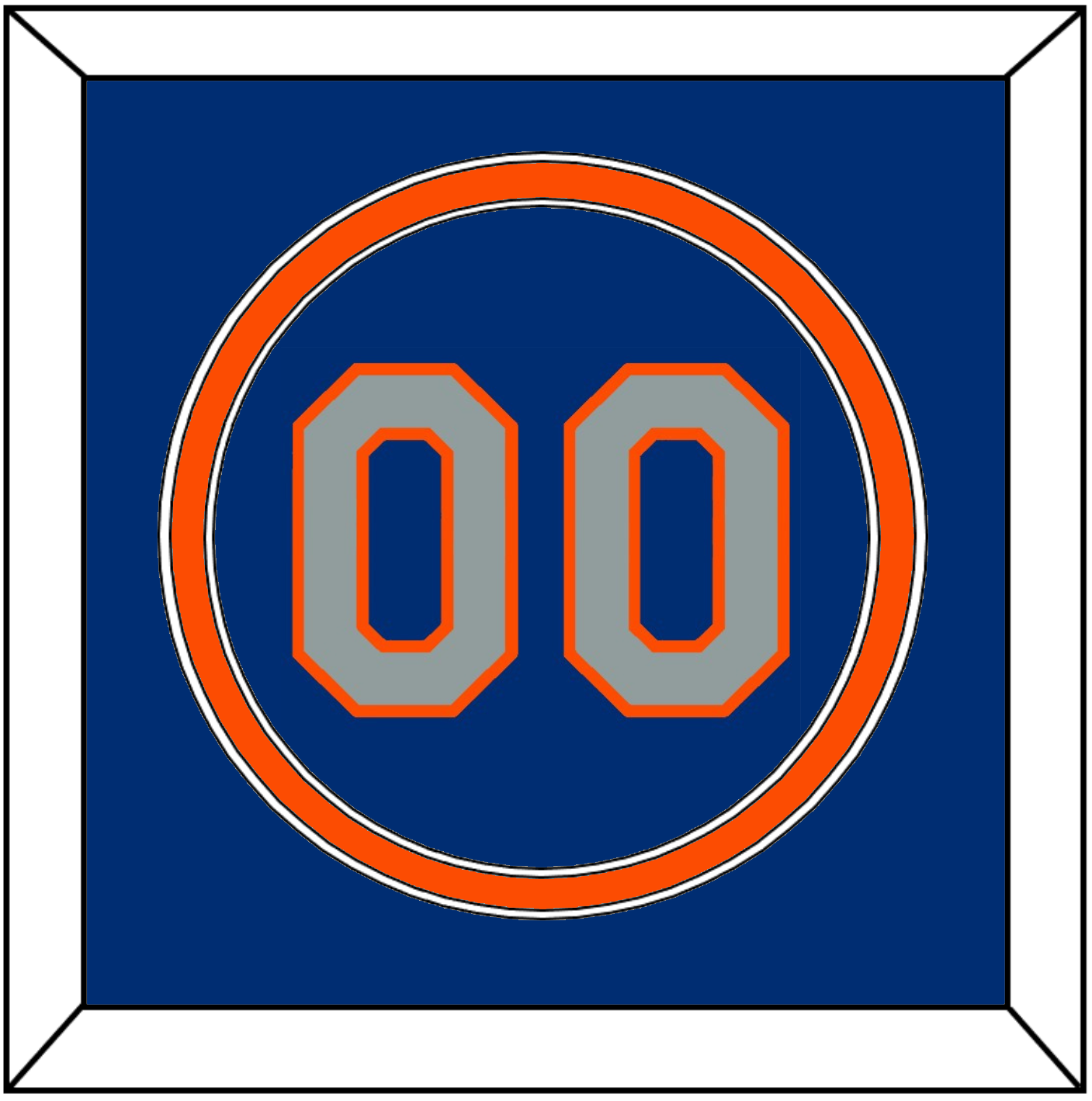 New York Number - Alternate Road Blue - Signature Tier 2