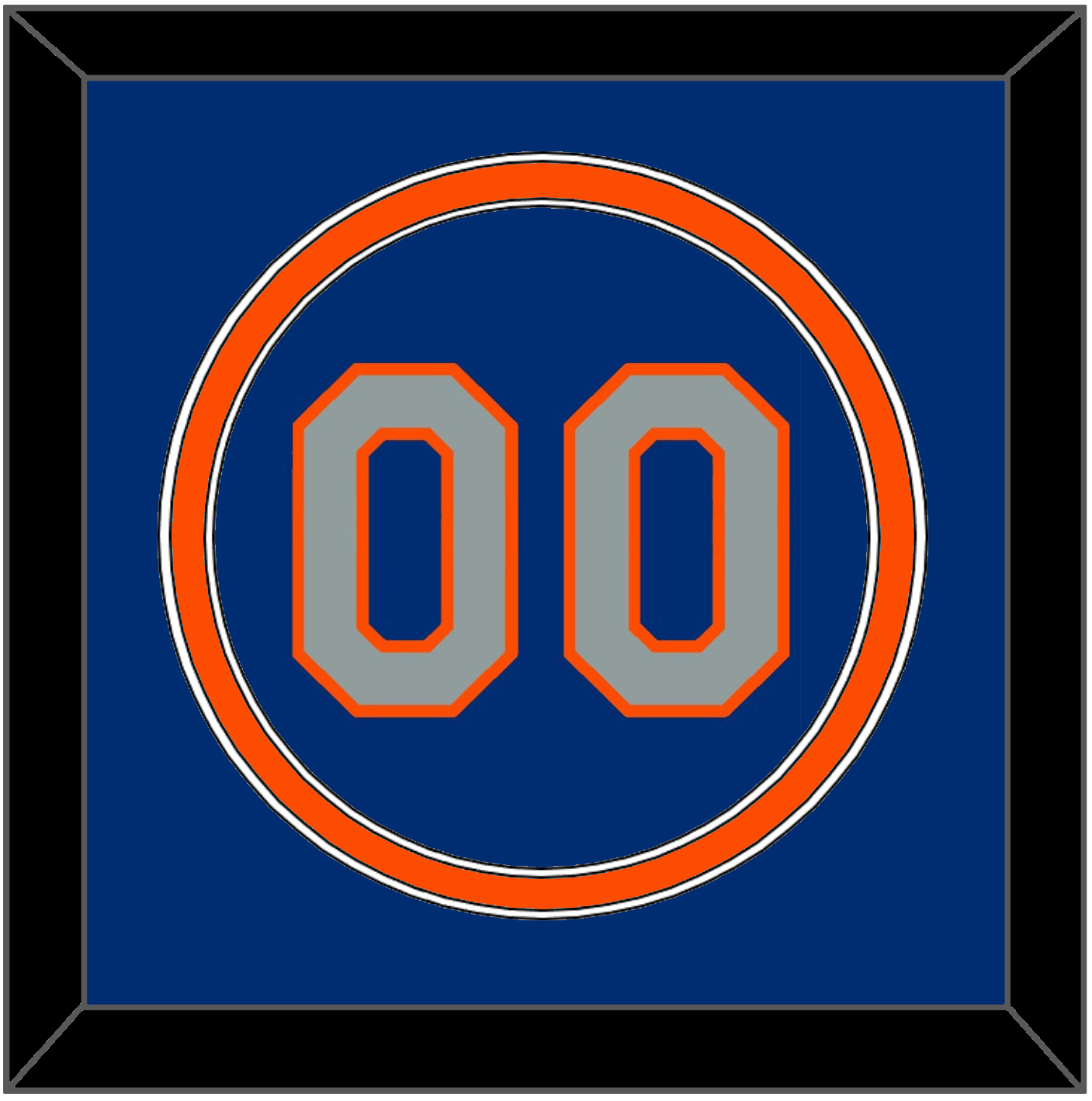 New York Number - Alternate Road Blue - Signature Tier 2
