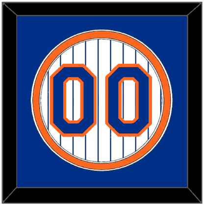 New York Number - Home Pinstripes (1983-1990) - Signature Tier 3