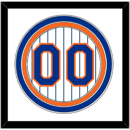 New York Number - Home Pinstripes (1983-1990)- Premier Tier 1