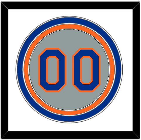 New York Number - Road Gray (1982-1986) - Premier Tier 1