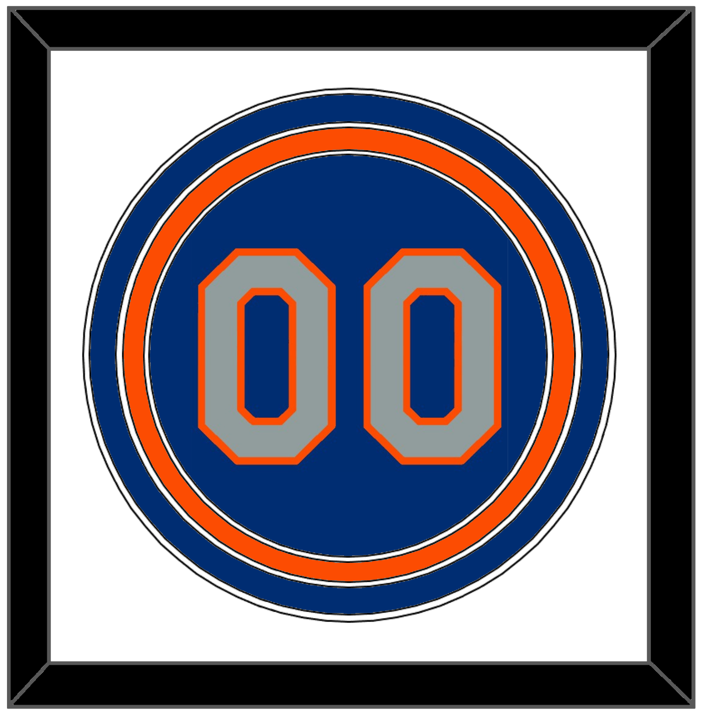 New York Number - Alternate Road Blue - Premier Tier 1