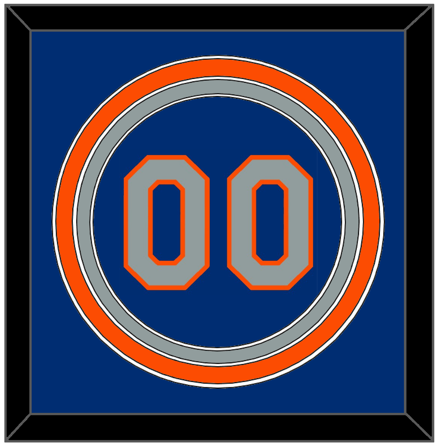 New York Number - Alternate Road Blue - Premier Tier 2