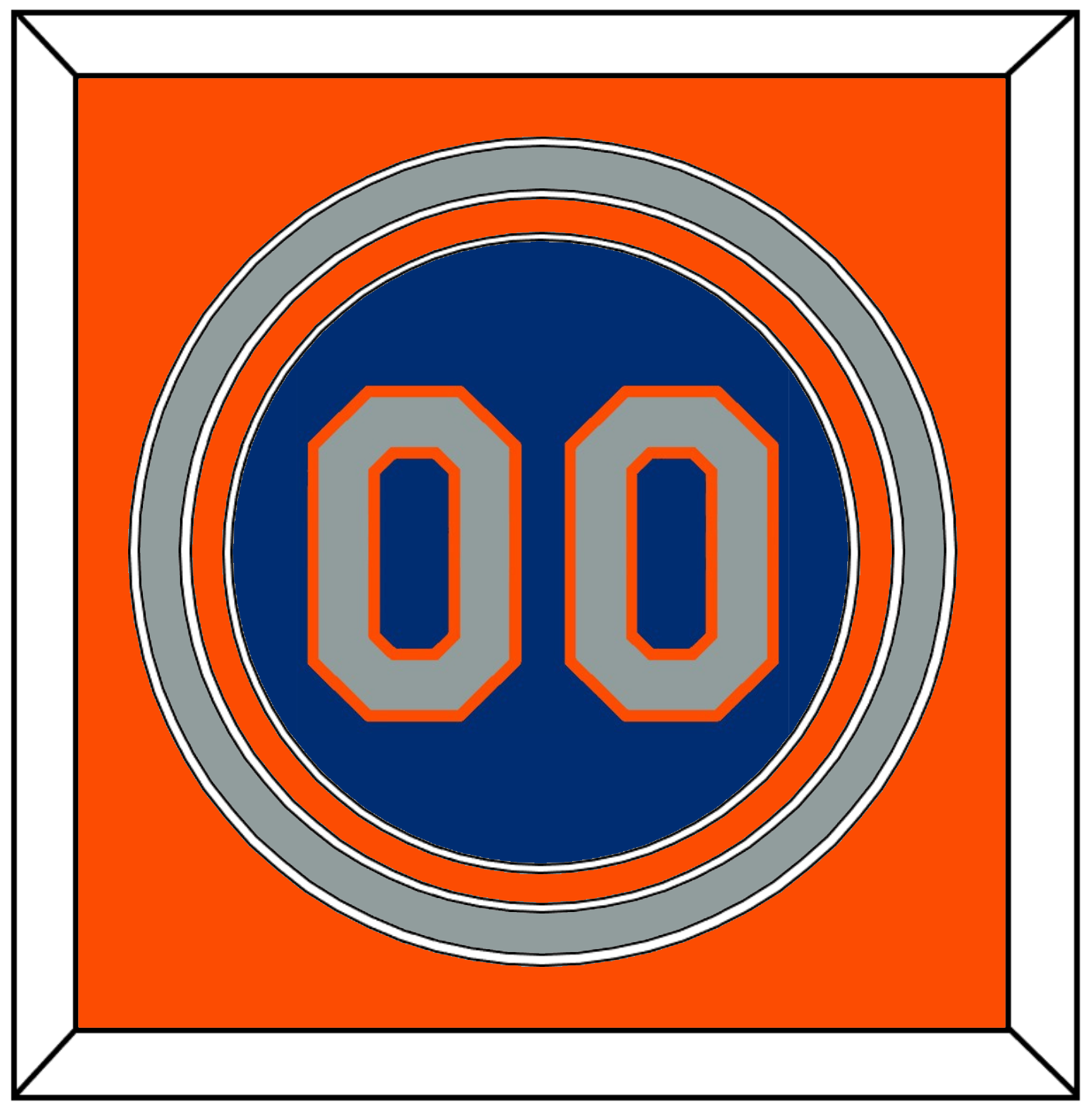 New York Number - Alternate Road Blue - Premier Tier 3