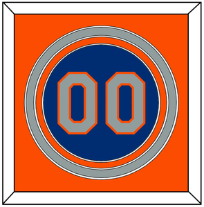 New York Number - Alternate Road Blue - Triple Mat 3