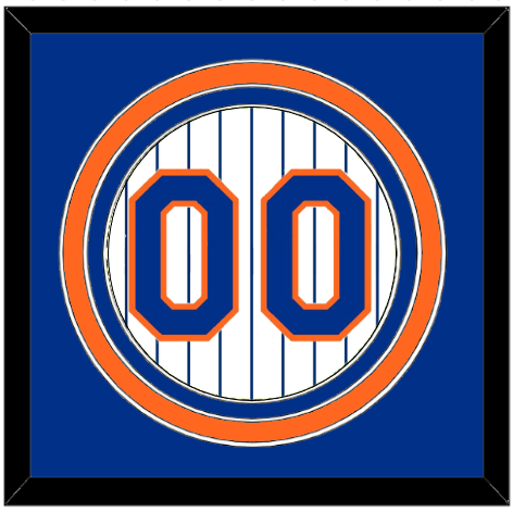 New York Number - Home Pinstripes (1983-1990)- Premier Tier 2