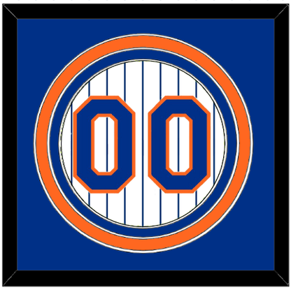 New York Number - Home Pinstripes (1983-1990)- Premier Tier 2