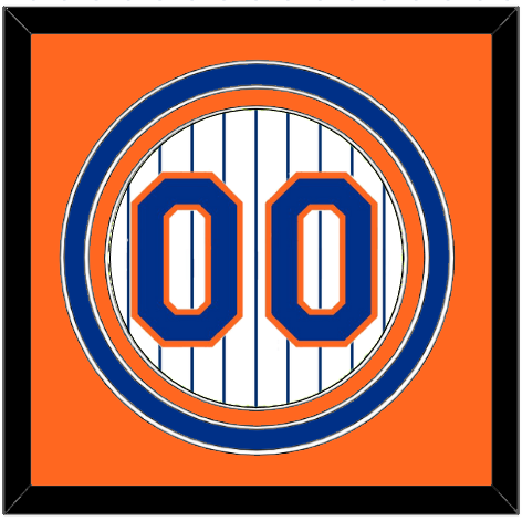 New York Number - Home Pinstripes (1983-1990)- Premier Tier 3