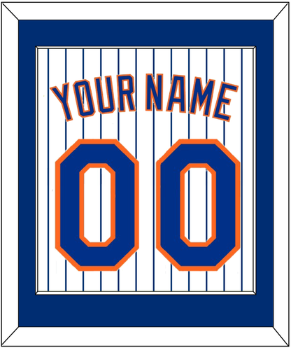 New York Name & Number - Home Pinstripes - Essential Tier 1