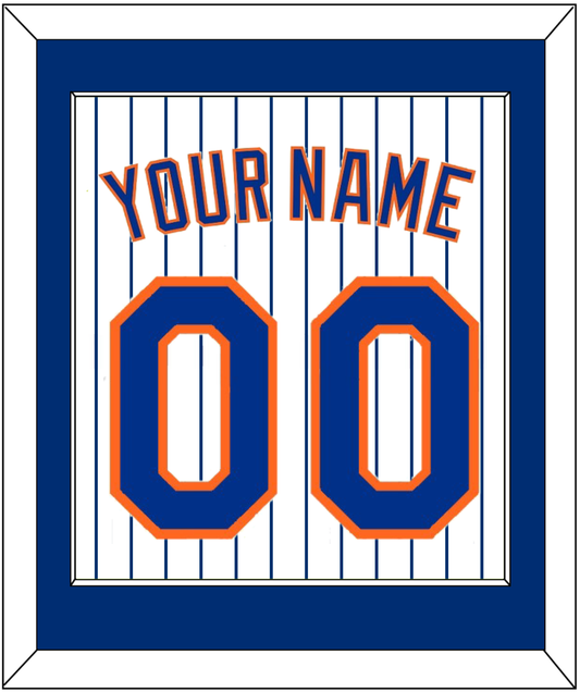 New York Name & Number - Home Pinstripes - Essential Tier 1