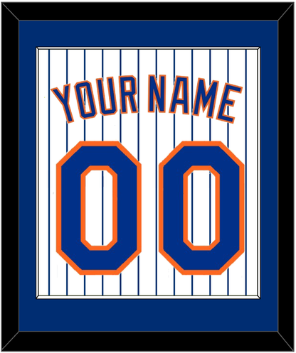 New York Name & Number - Home Pinstripes - Essential Tier 1