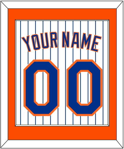 New York Name & Number - Home Pinstripes - Essential Tier 2