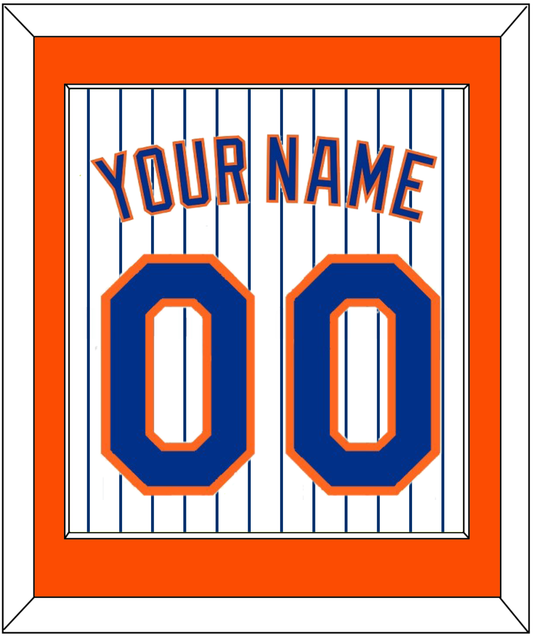 New York Name & Number - Home Pinstripes - Essential Tier 2