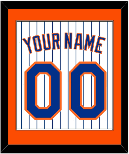 New York Name & Number - Home Pinstripes - Essential Tier 2