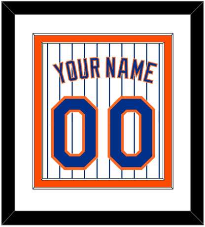 New York Name & Number - Home Pinstripes - Signature Tier 2