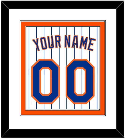 New York Name & Number - Home Pinstripes - Signature Tier 2