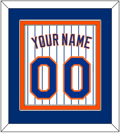 New York Name & Number - Home Pinstripes - Signature Tier 3