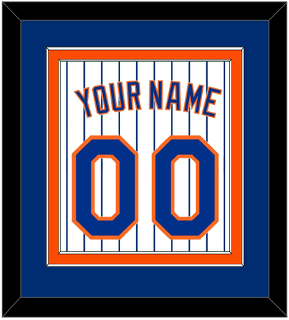 New York Name & Number - Home Pinstripes - Signature Tier 3